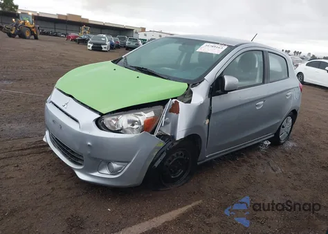 2015 Mitsubishi Mirage De z USA, uszkodzony, nr VIN ML32A3HJ6FH048894